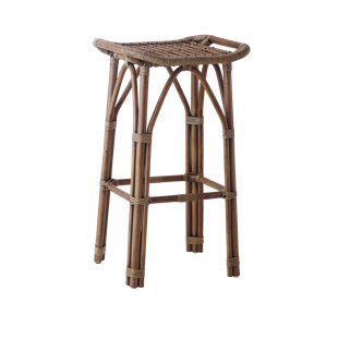 SIKA DESIGN Salsa Rattan Bar Stool - Antique