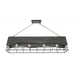 WILLISTON FORGE Brotherhood 4 - Light Rust Square/Rectangle Pendant