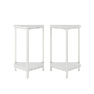COSMOLIVING BY COSMOPOLITAN Scarlett Side Table (Set of 2)
