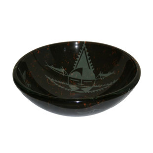 Legion Furniture 16.5'' Glass Circular Bathroom Sink