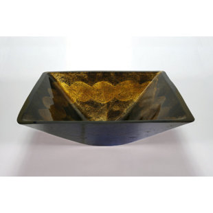 Legion Furniture 16.5'' Glass Square Bathroom Sink