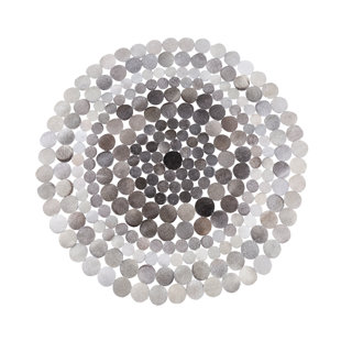 ALPEN HOME Handgefertigter Teppich Tom aus Kuhfell in Grau