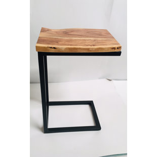 MILLWOOD PINES Galewood Solid Wood Top End Table