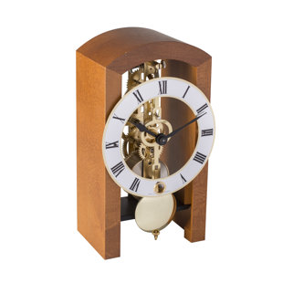 HERMLE UHRENMANUFAKTUR Burcham Traditional Analogue Mechanical Tabletop Clock