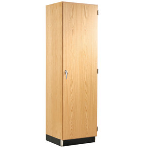 DIVERSIFIED WOODCRAFTS Hinged 6 Compartment Manufactured Wood Classroom Cabinet