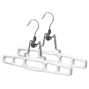 WHITMOR, INC Jawbreaker Plastic Non-Slip Hanger for Skirt/Pants (Set of 2)