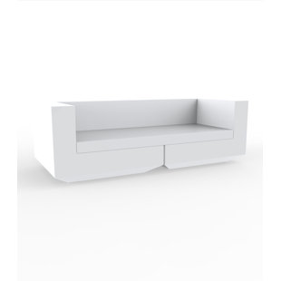 VONDOM Vela - Resin Sofa - 86.5"L - Basic