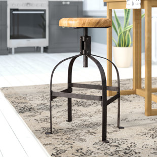 LOFTDESIGNS Höhenverstellbarer Barhocker Aldea