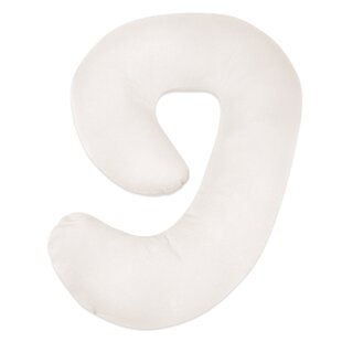 LEACHCO Snoogle Mini Chic Jersey Compact Side Sleeper Pillow