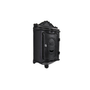 AMCO MAILBOXES Colonial Locking Wall Mounted Mailbox