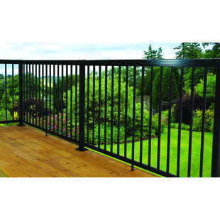 VISTA RAILING SYSTEMS INC 3.5 ft. H x 8 ft. W Aluminum Straight Railing Kit