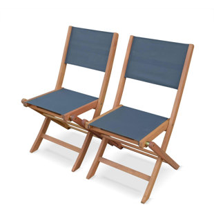 ZIPCODE DESIGN Cade Folding Deck Chair (Set of 2)