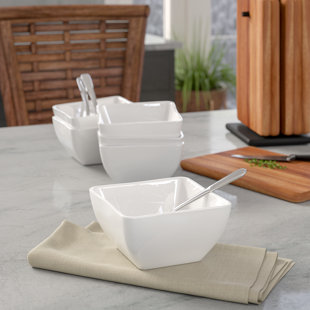 Ten Strawberry Street Whittier 12 oz. Soup Bowl (Set of 4)