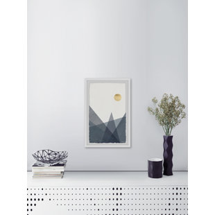 ISABELLE & MAX™ Sun And Mountains Framed On Paper by Parvez Taj Graphic Art