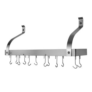 ENCLUME Steel Handcrafted Wall Mounted Pot Rack
