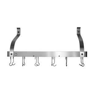 ENCLUME Steel Handcrafted Wall Mounted Pot Rack