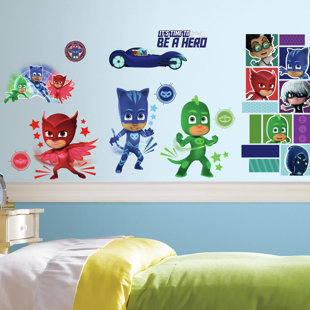 ROOM MATES PJ Masks Entertainment Non-Wall Damaging Wall Decal