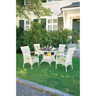KAMPEN LIVING Pia Stacking Patio Dining Armchair (Set of 2)