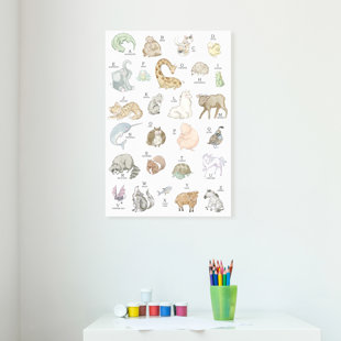 HONEYBEE NURSERY Leinwand Belle Haven Baby Alphabet