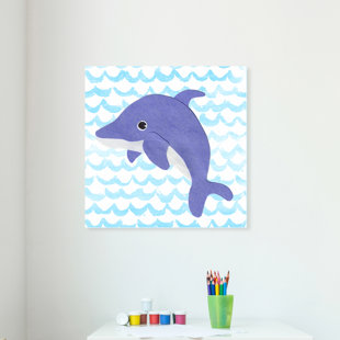 HONEYBEE NURSERY Leinwand Hidalgo D für Delfin