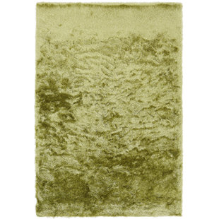 ROSDORF PARK Makaila Silky Shaggy Apple Area Rug