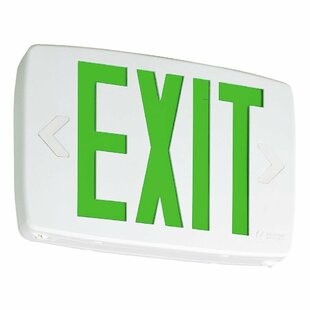 Lithonia Lighting Thermoplastic LED Exit Sign