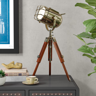 WILLISTON FORGE Hirth 27" Tripod Table Lamp