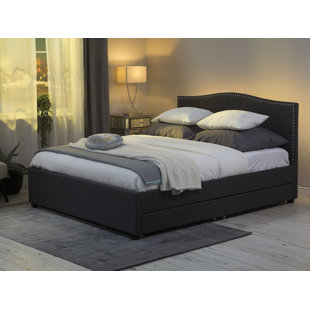 MARLOW HOME CO. Polsterbett Cheung mit Stauraum