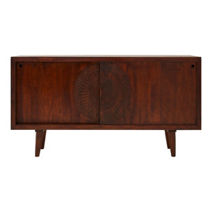 BLOOMSBURY MARKET Cevallos 160cm Solid Wood Sideboard
