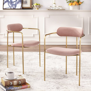 MERCER41 Carrigan 18.5'' H Upholstered Dining Chair (Set of 2)