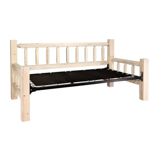 REDWOOD ROVER Rivas Solid Wood Slat Bed