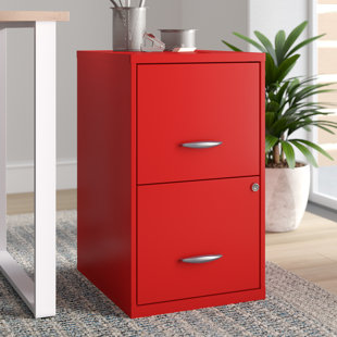 SYMPLE STUFF Zimmer 14.25'' Wide 2 -Drawer Steel File Cabinet