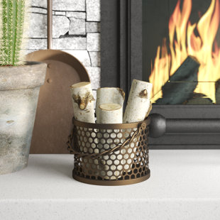 MILLWOOD PINES Dutton Iron Fatwood Caddy