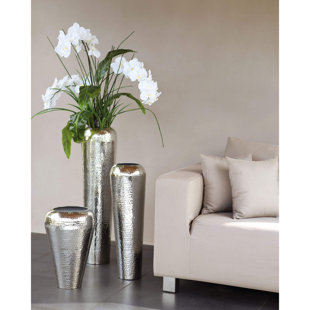 FINK Tutzi Handmade Metal Floor Vase