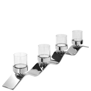 FINK Wave Metal Candelabra