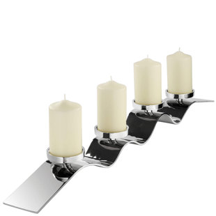 FINK Wave Metal Candelabra