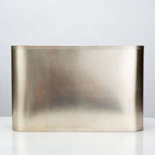 COUTURE, INC. Foil Acrylic Paper Rectangular Lamp Shade