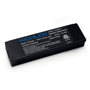 KICHLER LIGHTING 12V Dimmable 40W Power Supply Cord
