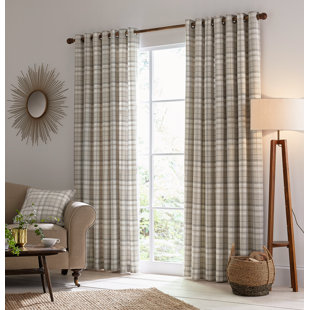 HELENA SPRINGFIELD Harriet Lined Eyelet Room Darkening Curtains