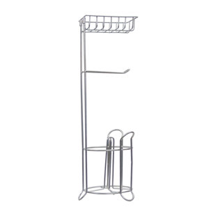 NU STEEL Free Standing Toilet Paper Holder