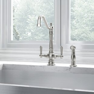 Central Brass Americana Kitchen Faucet with Side Spray