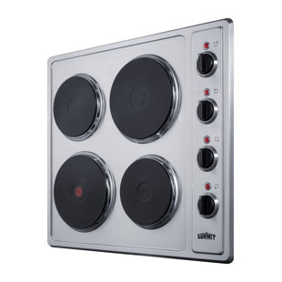 Summit Appliance 22" Stainless Steel Electric Cooktop