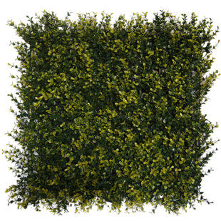 GREENSMART DEKOR Artificial Ficus Spring Decorative Fence Panel (Set of 4)
