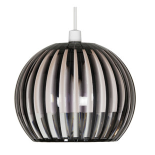 BRAYDEN STUDIO Shawmut 25cm H Plastic Round Pendant Shade ( Screw On )
