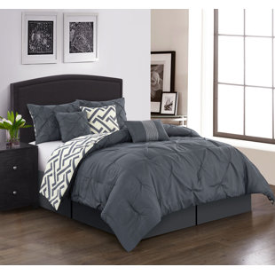 NANSHING AMERICA, INC Loren 7-Piece Reversible Comforter Set