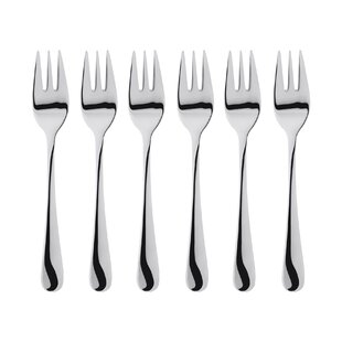 Judge Windsor Set of 6 Stainless Steel Cake Forks