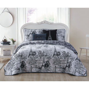 GENEVA HOME FASHION Amour Toile Quilt Set