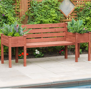 LEISURE SEASON Harper Outdoor Bench