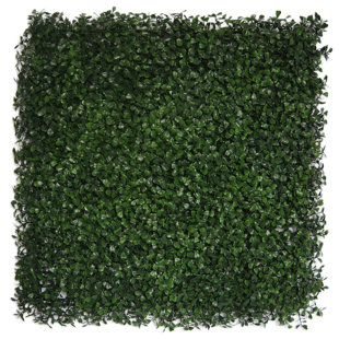 GREENSMART DEKOR 1.5 ft. H x 1.5 ft. W Artificial Ficus Fence Panel (Set of 4)