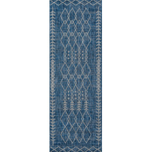 NOVOGRATZ Momeni Villa Monaco Power Loom Blue Rug